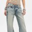 Light Wash Baggy Jeans