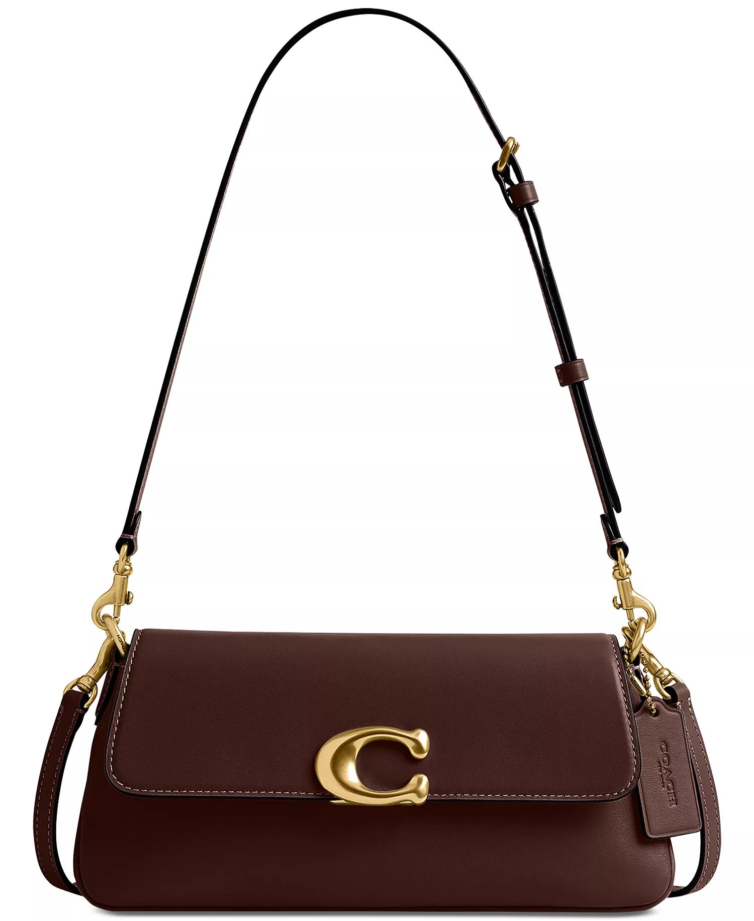 Burgundy Coach Shoulder Bag