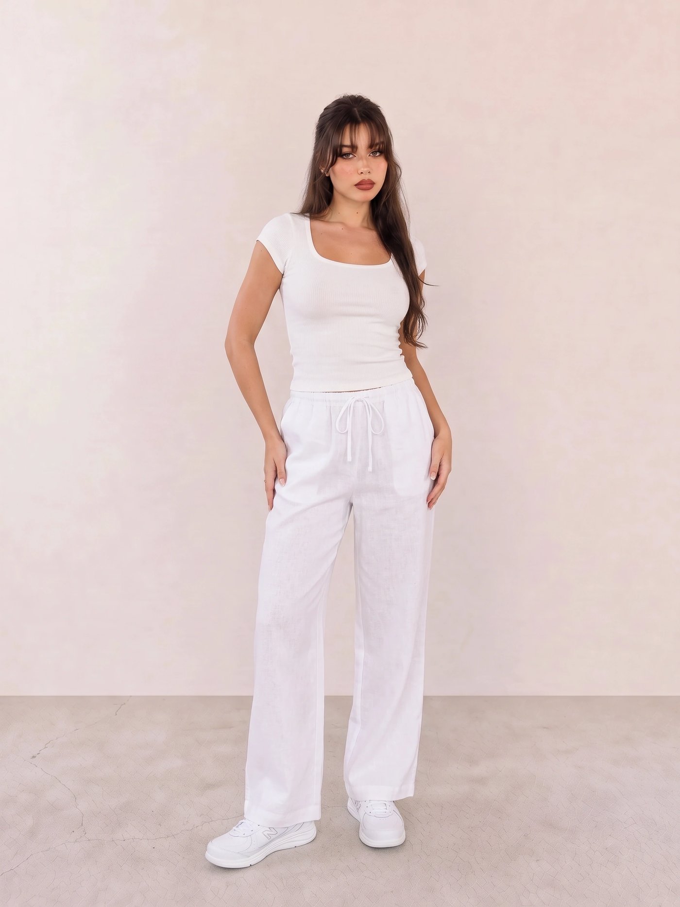 Pure White Outfit 07