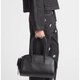 Black Leather Bowler Bag