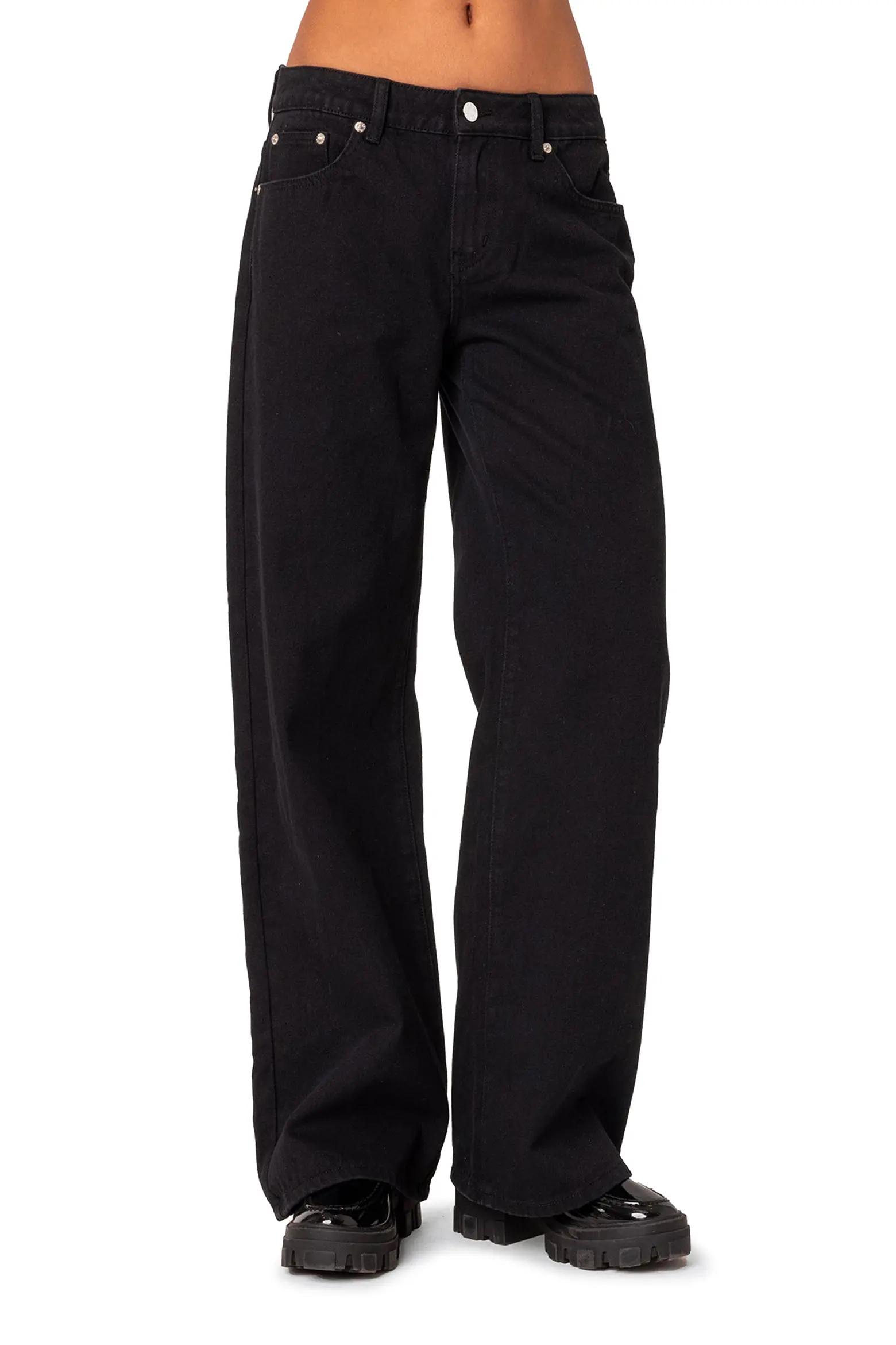Black Baggy Jeans