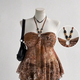 Cream Lace Handkerchief Skirt