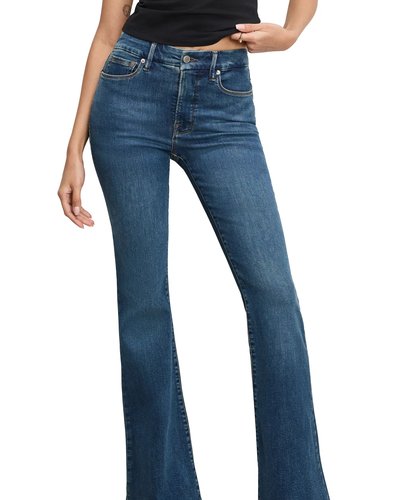 Blue Flared Jeans