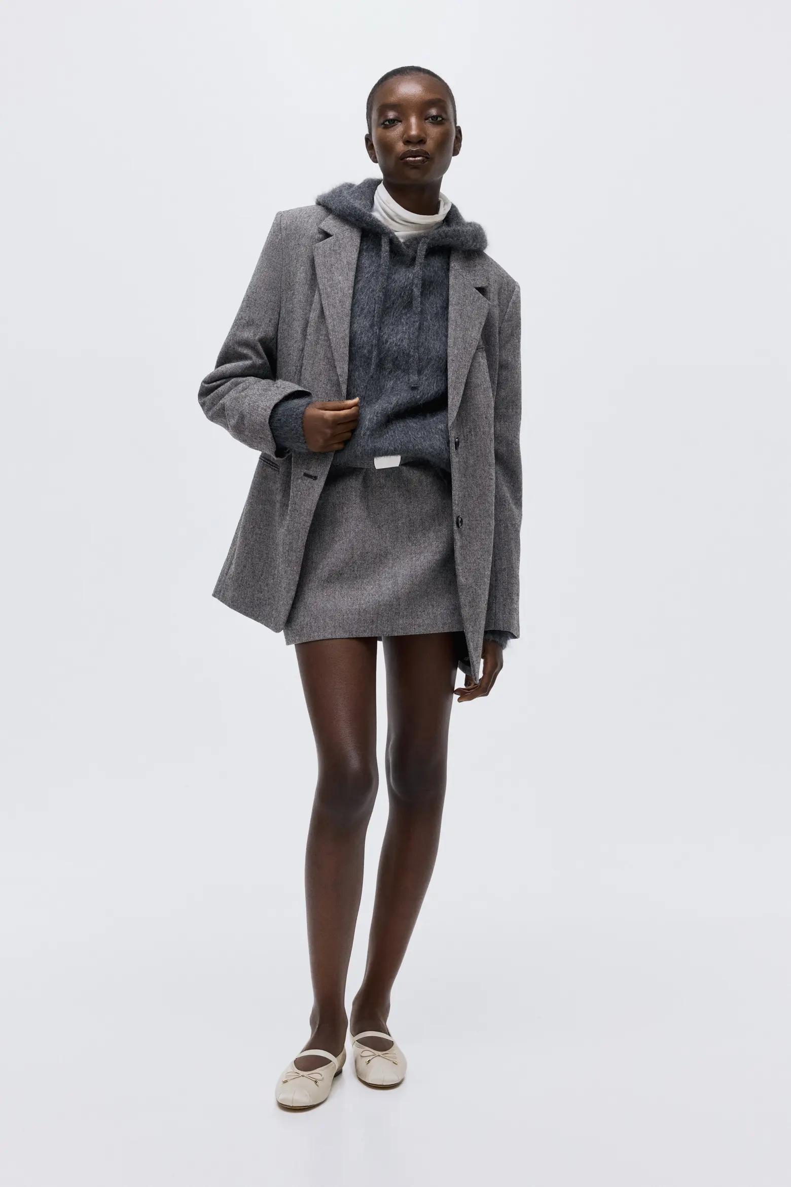 Grey Tailored Blazer