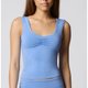 Light Blue Ruched Tank