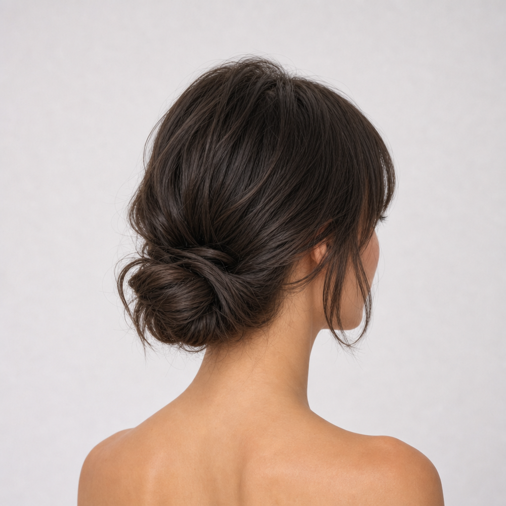 Textured Bob with Fringe — angle 2