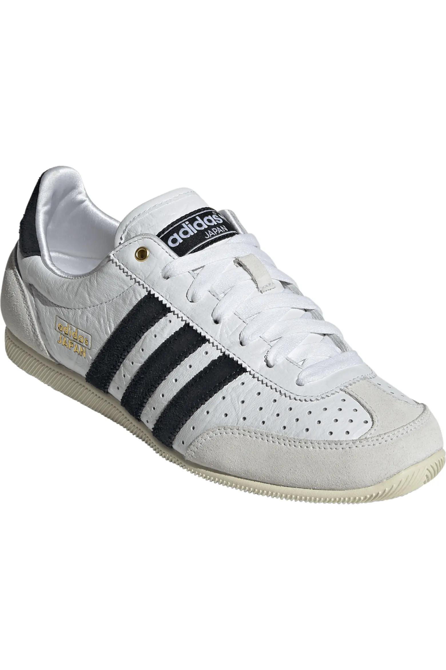 Black and White Low-Top Sneakers