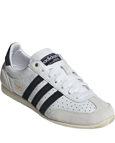 Black and White Low-Top Sneakers