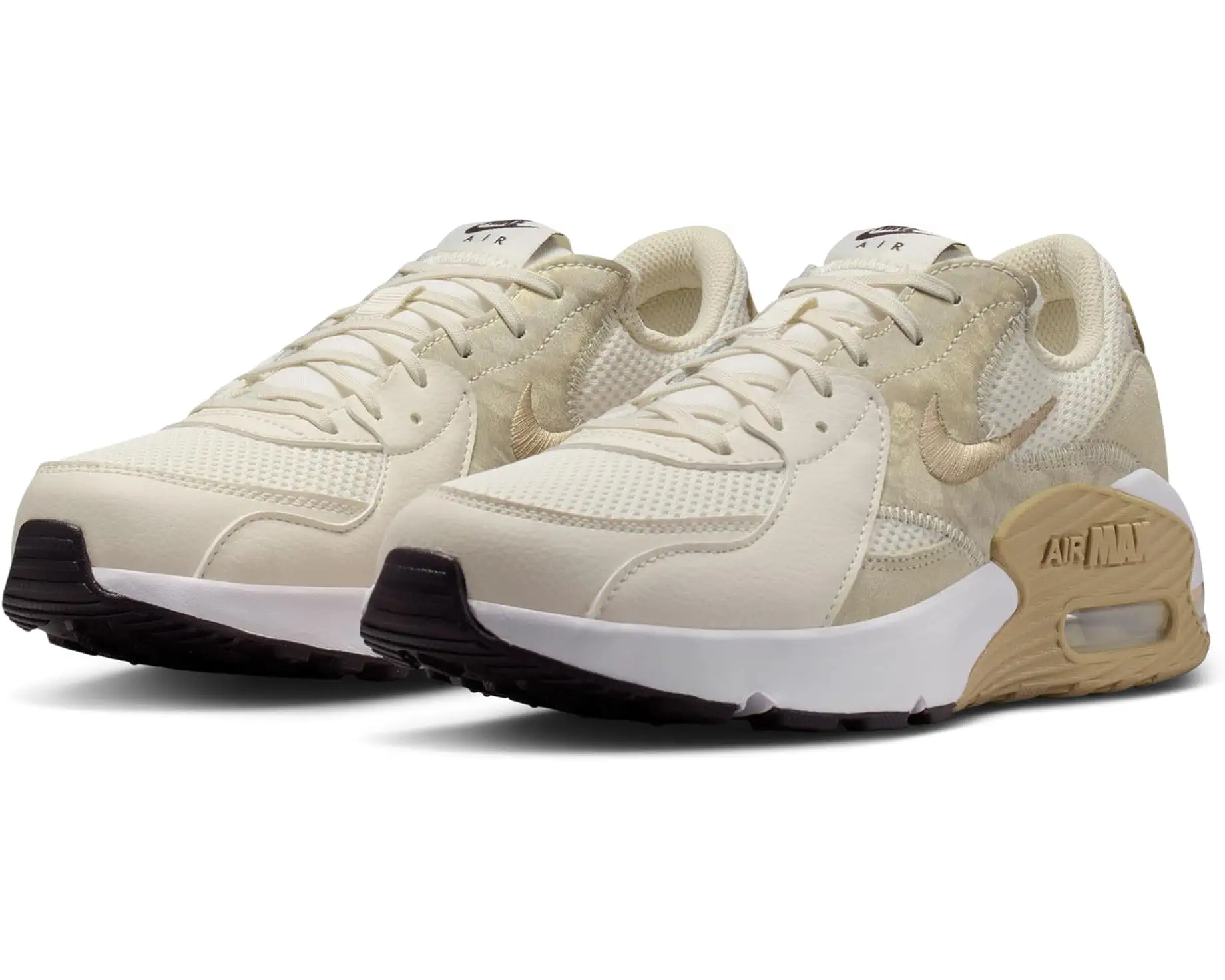 Cream Running Sneakers