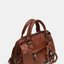 Brown Utility Top-Handle Bag