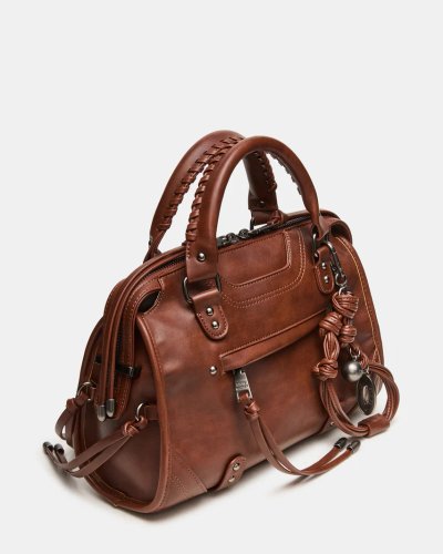 Braune Utility-Henkeltasche