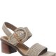 Beige Heeled Sandals