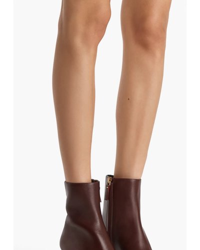 Brown Pointed Ankle Boots