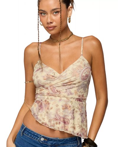 Cream Paisley Camisole