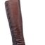 Brown Button Knee-High Boots