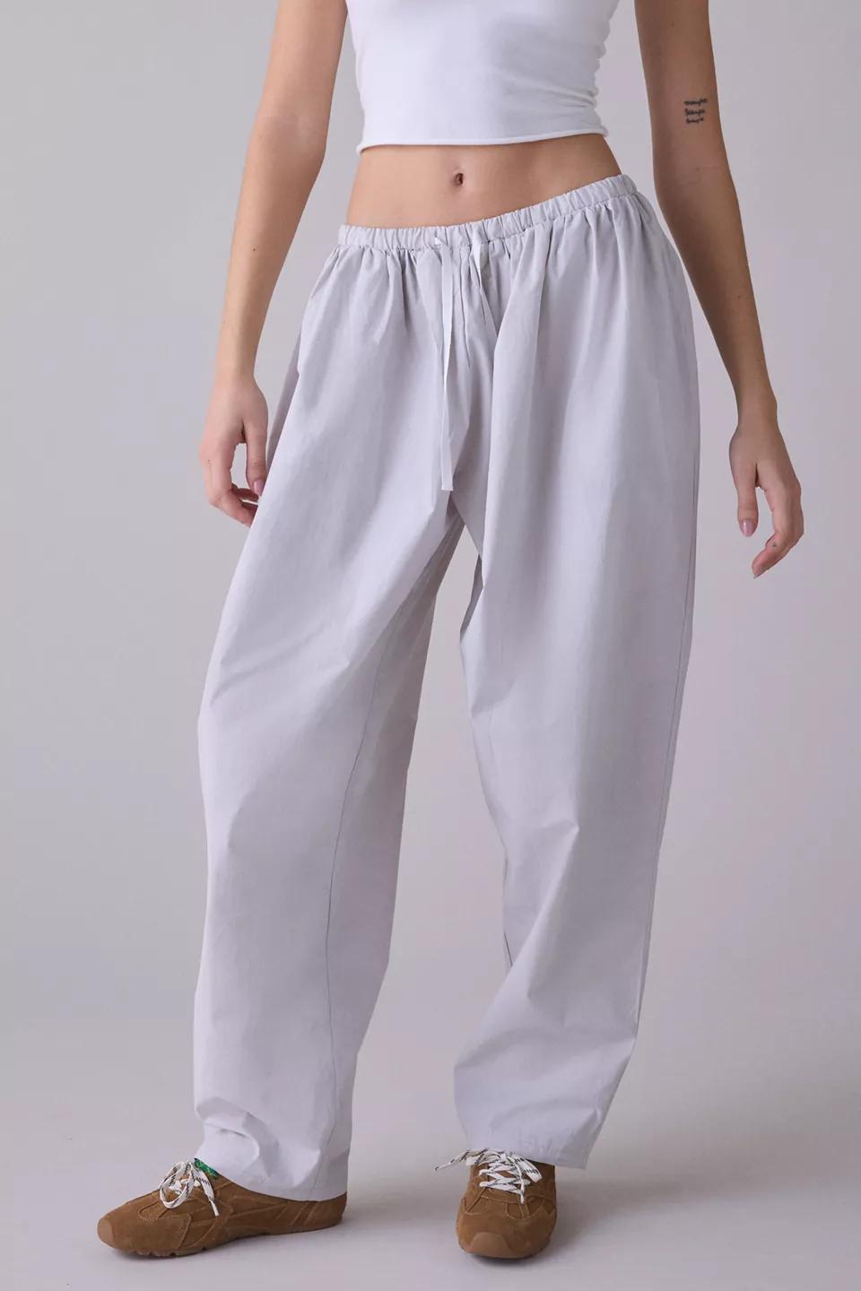 Grey Relaxed Travel Trousers