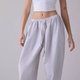 Graue lockere Reisehose
