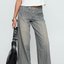 Grey Pinstripe Trousers