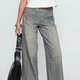 Grey Pinstripe Trousers