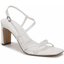 White Strappy Heeled Sandals
