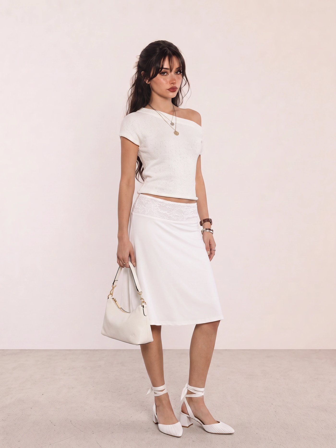 Pure White Outfit 13