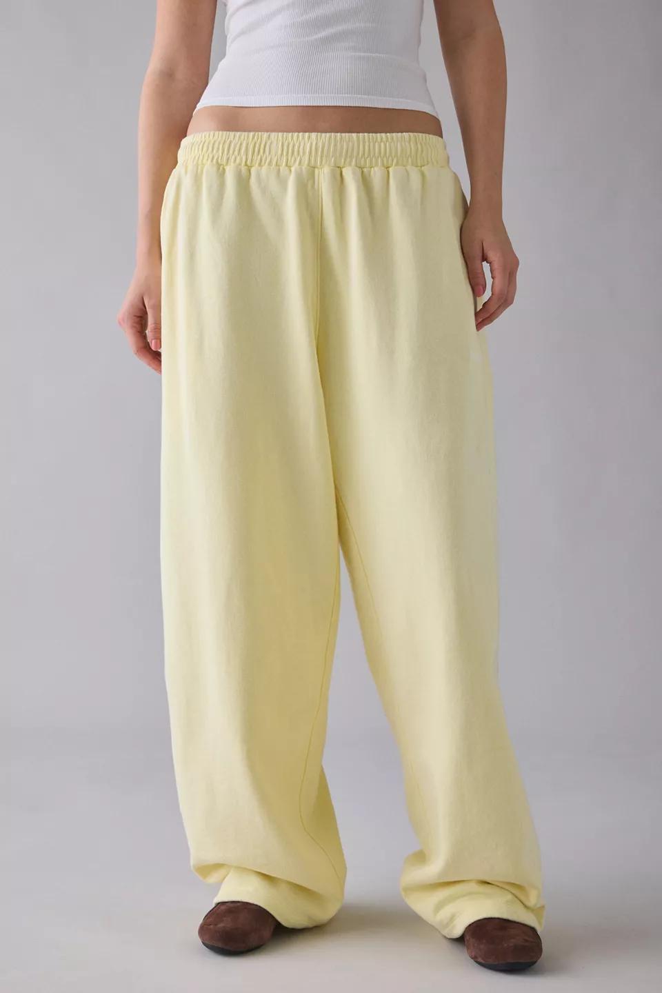 Pale Yellow Lounge Pants