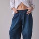 Blue Denim Bermuda Shorts