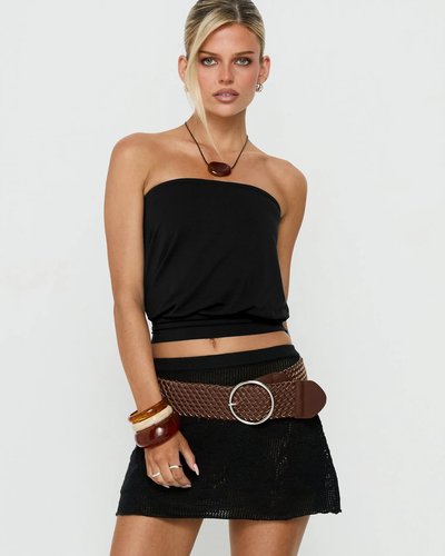 Black Mini Skirt