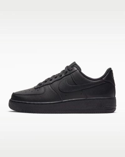 Black Air Force 1 Sneakers