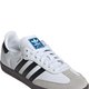 White and Black Retro Sneakers