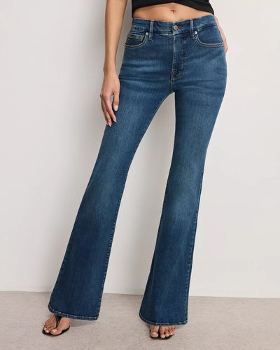 Blue Flared Jeans