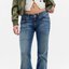 Blue Bootcut Jeans