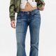 Blue Bootcut Jeans