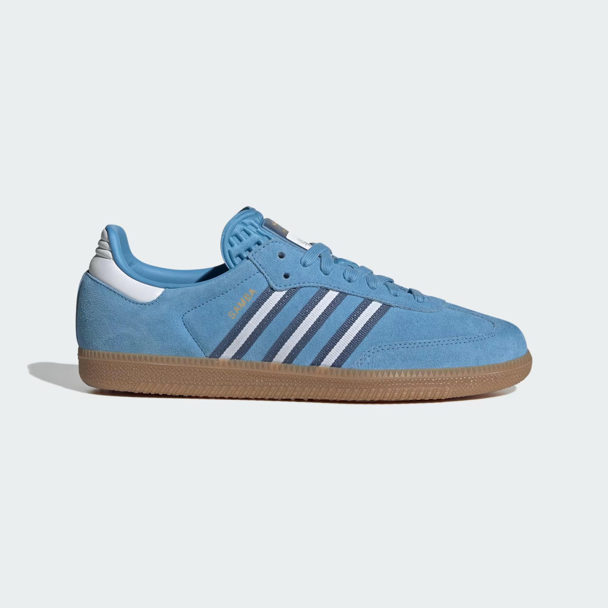 Blue Low-Top Sneakers