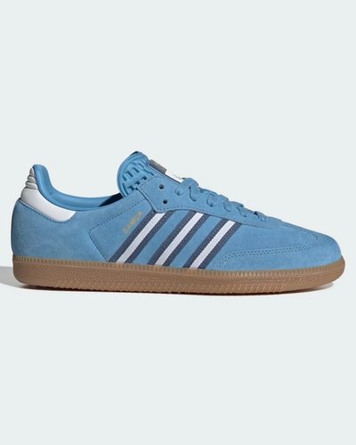 Blue Low-Top Sneakers