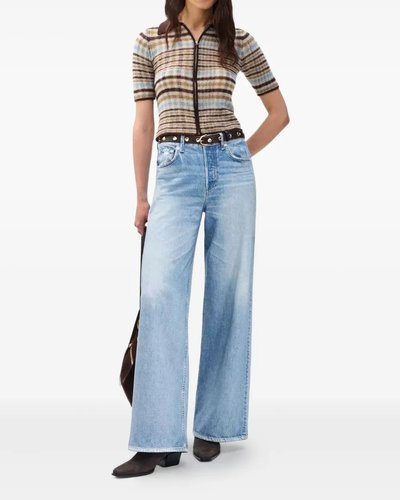 Helle High-Rise-Wide-Leg-Jeans