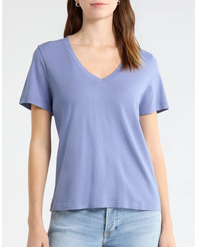 Periwinkle V-Neck Tee
