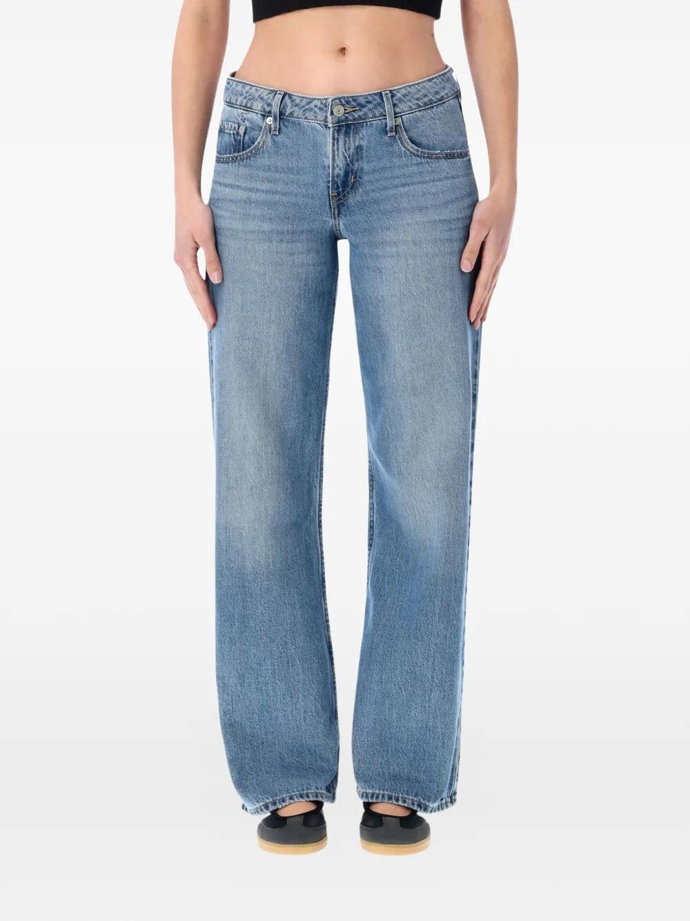 Blue Straight Jeans