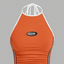 Orange Halter Sports Top