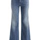 Light Wash High-Waist Wide-Leg Jeans