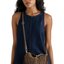 Brown Fringed Crossbody Bag