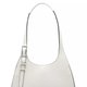 Cremefarbene Hobo-Schultertasche