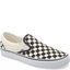 Checkerboard Vans Slip-Ons