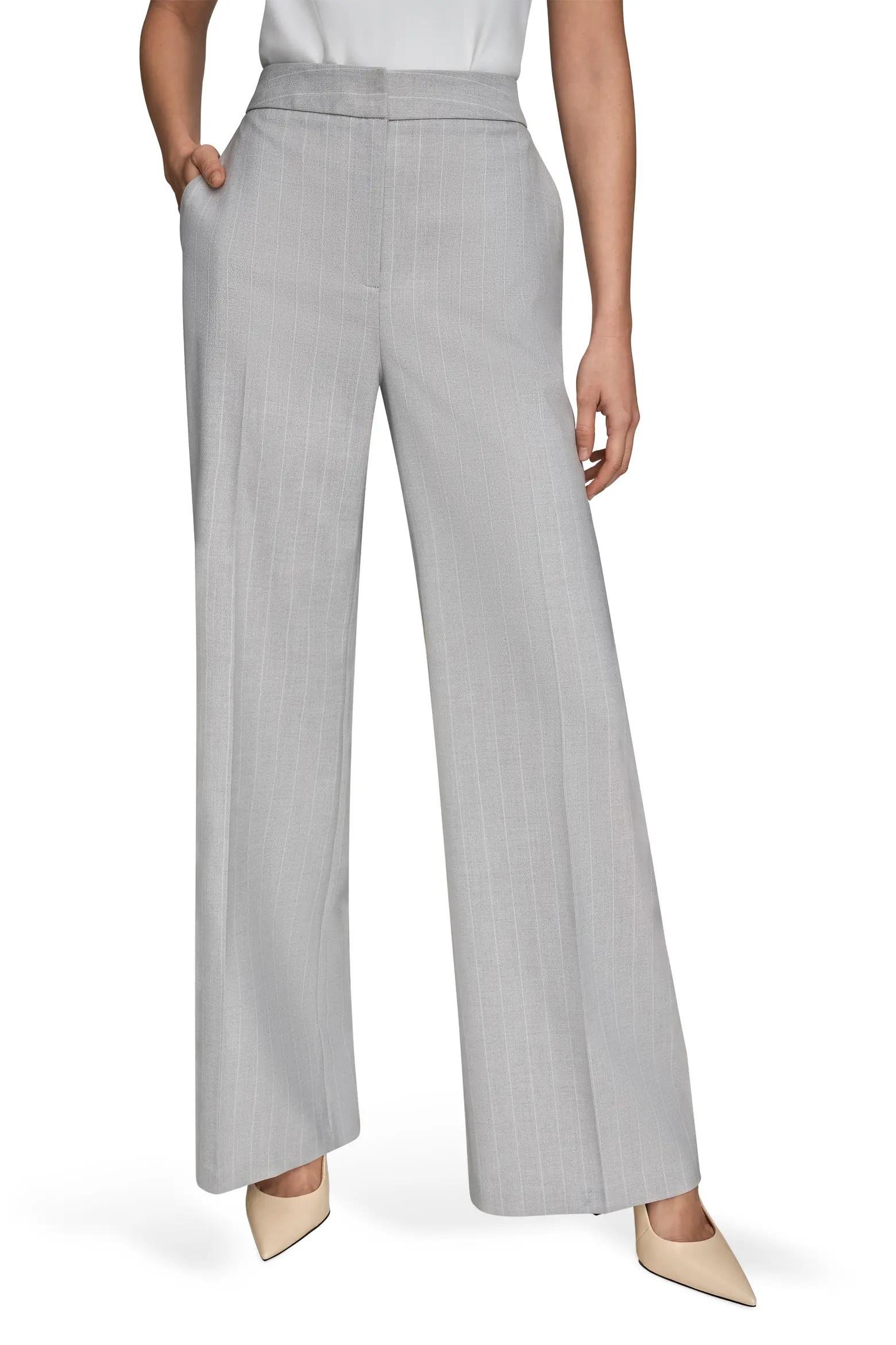 Light Grey Tailored Trousers