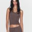 Taupe Ribbed Tank Top