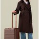 Brown Hard-Shell Carry-On
