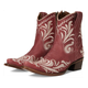 Red Embroidered Cowboy Boots