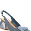 Blue Slingback Heels
