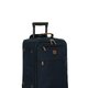 Marineblaue Rolltasche
