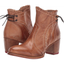 Tan Leather Ankle Boots